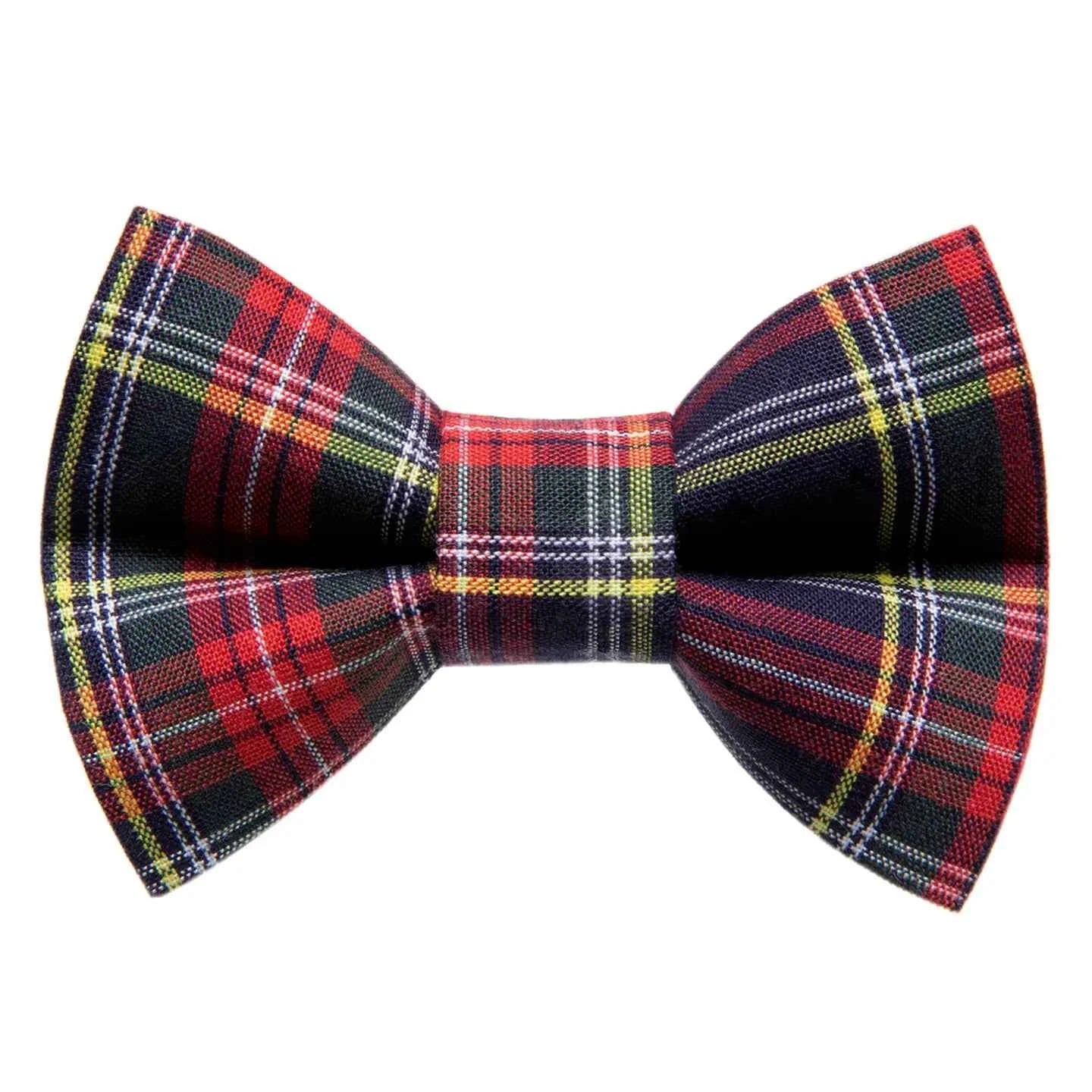 Plaid Dog Bow Tie - The Perfect Accessory for Your Furry Friend
