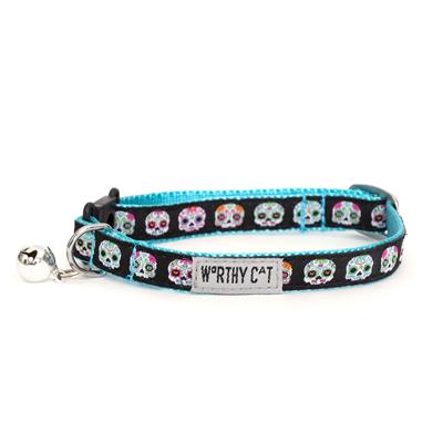 Skeletons Cat Collar