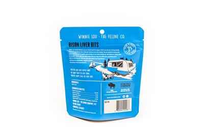 Bison Liver Cat Treats - All-Natural Bison Liver Bits for Healthy Cats