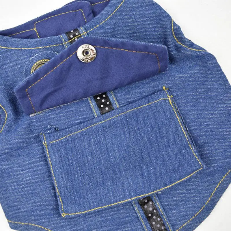 Denim Starry Sky Pet Vest Harness