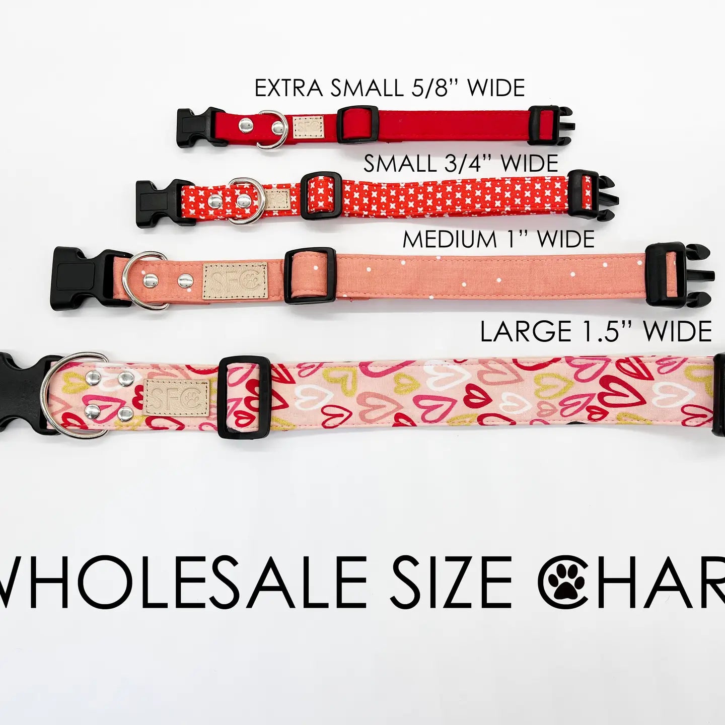 Rainbow Tie Dye Dog Collar - the Hayden