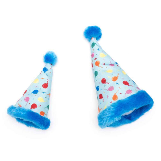 Pet Party Hat for Dogs or Cats - Blue Adjustable Design