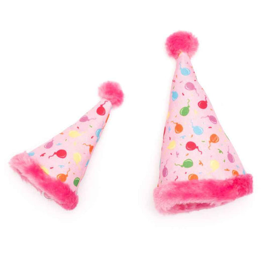 Pet Party Hat - Pink for Dogs and Cats - Fun Party Hat for Dogs and Cats
