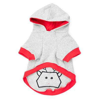 Pom Pom Reindeer Dog Hoodie
