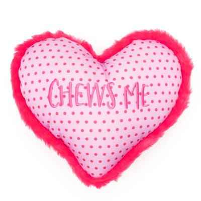Chews Me Heart Dog Toy for Playful Pups