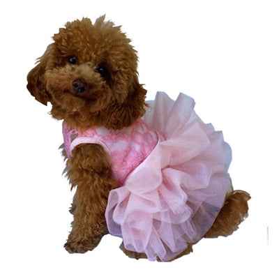 Fufu Tutu Dress Pink - Adorable Pink Fufu Tutu Dress for Girls