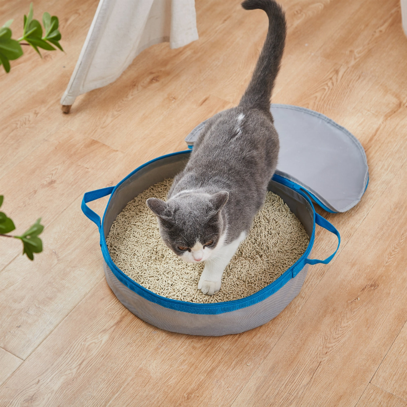 Mr. Peanut's PortaPotty Litter Box for Traveling Kitties