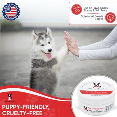 Paw Defense Wax - Soothes, Moisturizes and Protects Paw Pads