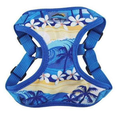 Wrap & Snap Choke Free Pet Harness - Catching Waves