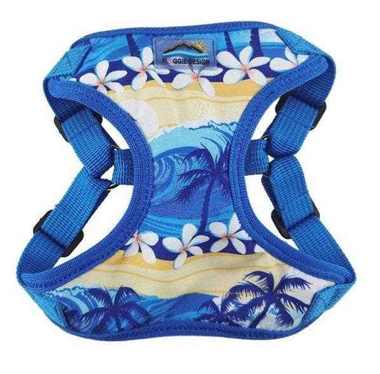 Wrap & Snap Choke Free Pet Harness - Catching Waves
