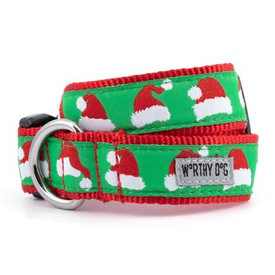 Santa Hats Collar & Leash