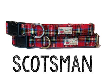 Scotsman - Red Black Tartan Plaid Pet Leash