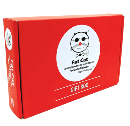 Heat Lovers Hot Sauce Gift Box by Fat Cat Gourmet