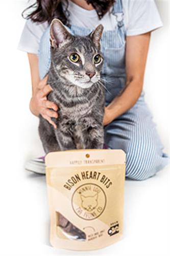 Bison Hearts - Cat Treats