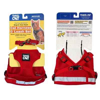 Reflective Cat Harness and Leash
