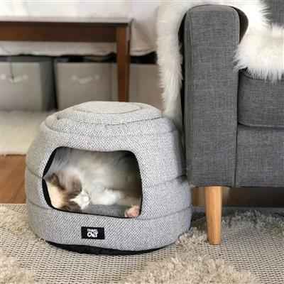 Convertible Travel Cat Bed and Cave