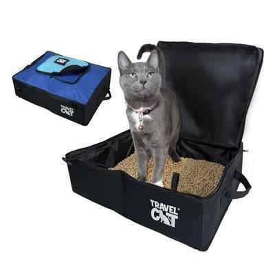Portable Cat Litter Box for Travel - Convenient and Eco-Friendly Solution