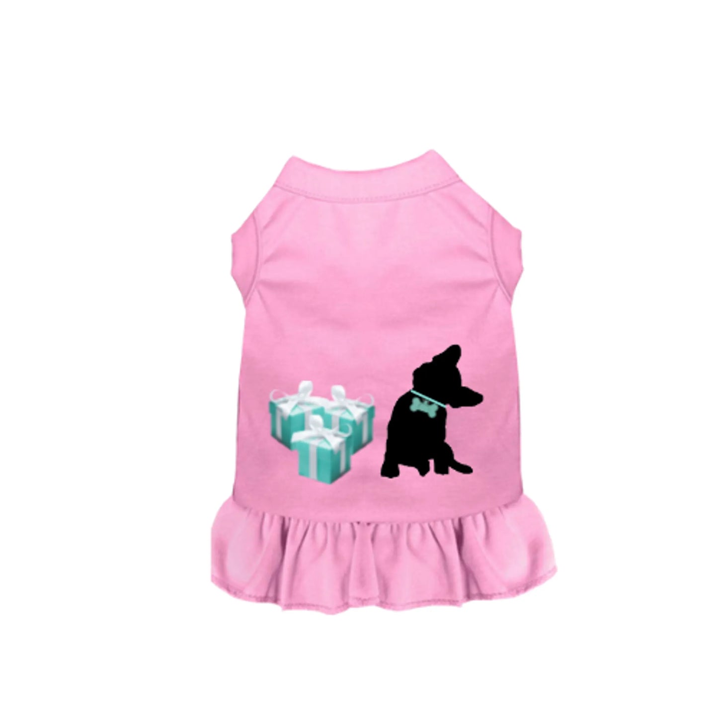 Pink Dog Tee Dress