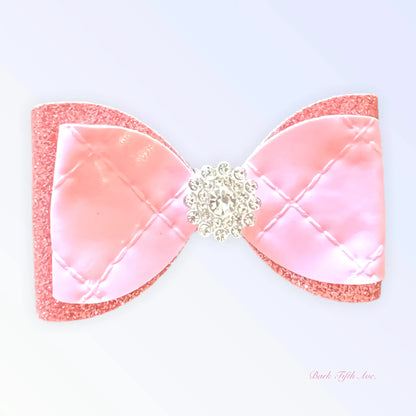 Quilted Glam Spring Bow