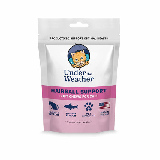 Under the Weather Cat Hairball Support Chews 60 ct.