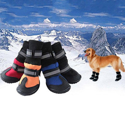 Cozy Paws: Winter Cotton Non-Slip Boots for Dogs