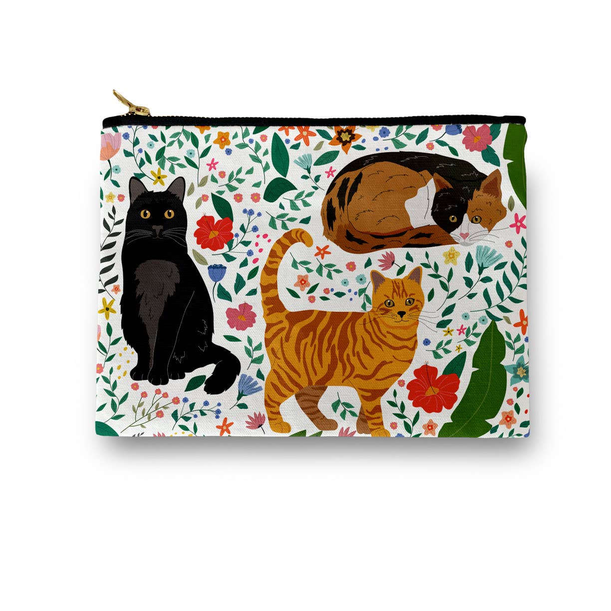 Garden of Cats Amenity / Cosmetic Bag