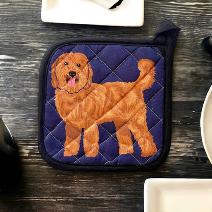 Hello Pet Collection- Hello Labradoodle Pot Holder