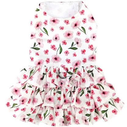 Spring Wildflower Pet Dresses for Stylish Daytime Adventures