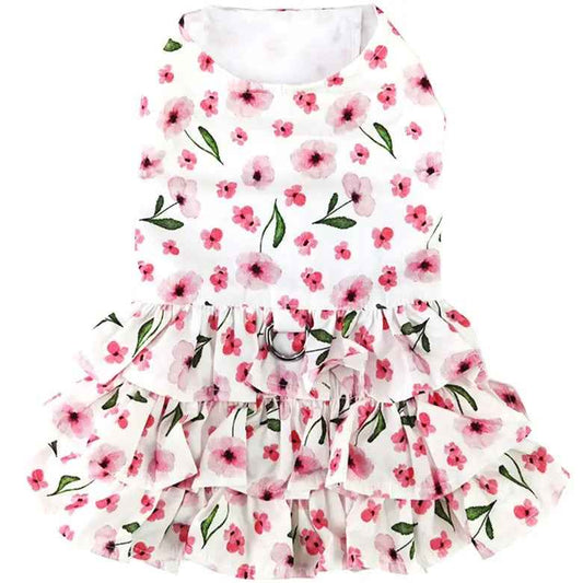 Spring Wildflower Pet Dresses for Stylish Daytime Adventures