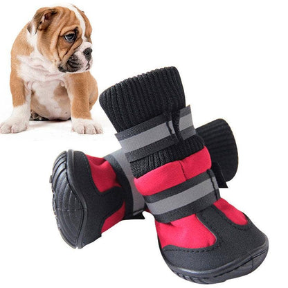 Cozy Paws: Winter Cotton Non-Slip Boots for Dogs