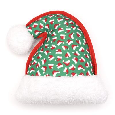 Santa Hat Dog Toy