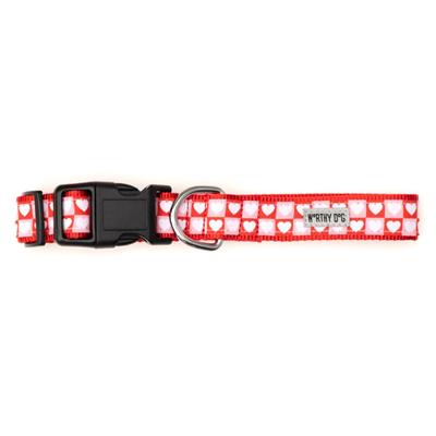 Colorblock Hearts Collar & Lead Collection