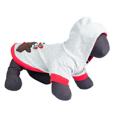 Pom Pom Reindeer Dog Hoodie