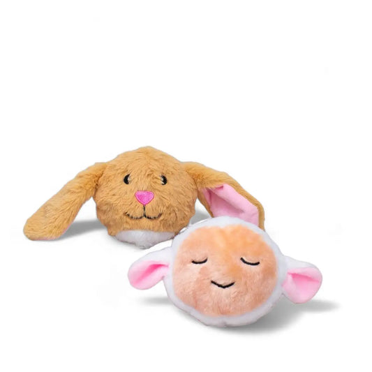 Bunny & Lamby Dog Toy