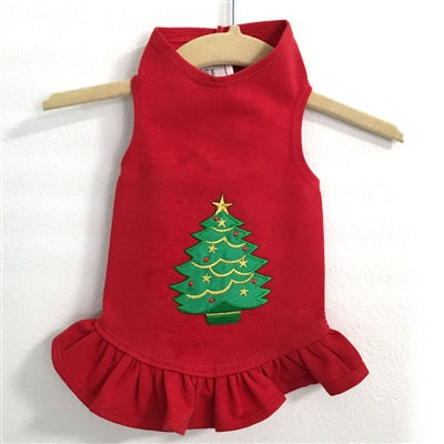 Christmas Tree Dress for Dogs & Cats