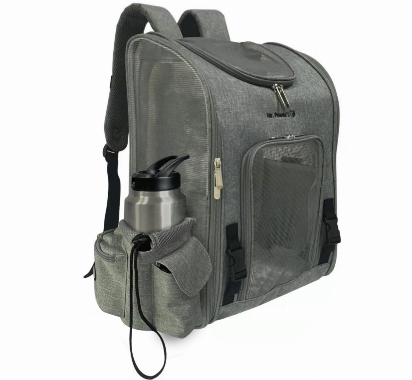 backpack pet carrier with wheels for small dogs